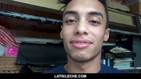 LatinLeche - Latin Boy with Braces take messy facial