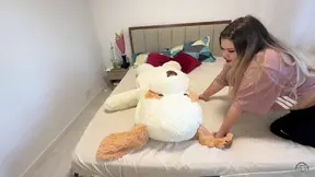 Teddy Bear Face Farts: Humiliation & Gas