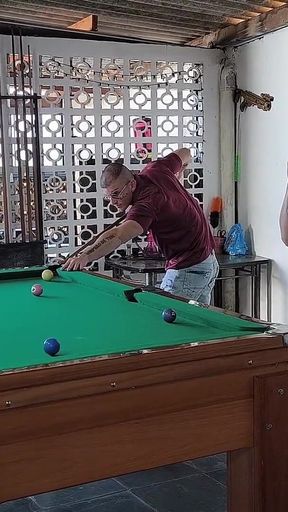 Lost in the Billiards Had to Give the Ass