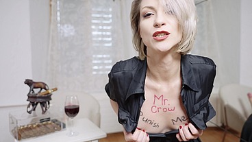 Mr. Crow, Daddy Please CUM inside My ASS and CUM in MY MOUTH