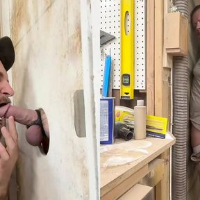 Gloryhole at the Workshop - Ryan stops by to use it