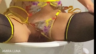 I Didn’t Pull Out! Stepsister Tries To Wide Open Her Pussy And Push Cum Out