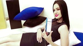 Smoking Girls From Brazil Model Paula Virginia Slims 120's Video 0014