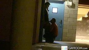 Sloppy Blowjob Gone Wild – Caught Giving Head in Public GayRoom 18+