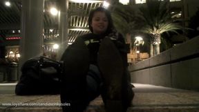 SMELL MY NASTY CHEESY STINKY FEET AND EVERY TOE