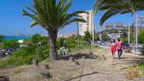 kira queen gets pussy-pounded in the wilderness by her lover’s bbc!