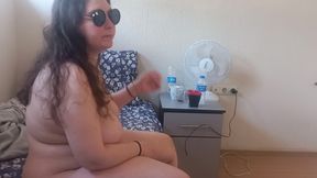 Real Amateur Blowjob Deep Throat Chubby BBW White Cowgirl and Fuck Pussy Orgasm