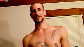 Thug Life - Straight Guys Jerking Off And Sharing A Load