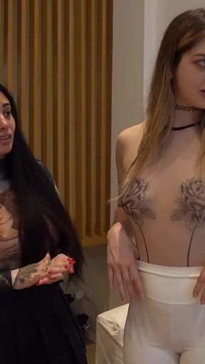 Don Bergolinni Seeks His Muse. the Most Bizarre Lesbian Casting in Buenos Aires.