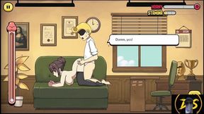 Problematic Subjects-gameplay! Achieving True Ending! Teacher In Detention Is Fucked!