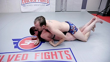 Aria Khaide vs Chad Diamond Mixed Wrestling