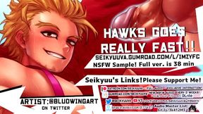 My Hero Academia HAWKS GOES REALLY FAST!!! - Female Pronouns art:bludwingart