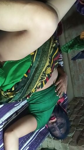 Pregnant Indian sister-in-law gets at night