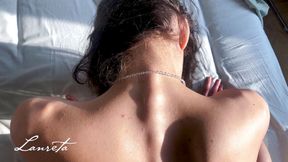 Neck fetish, breasts and back - Soft erotic teasing