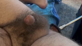 Fucking a hairy man cunt
