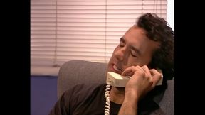 Threesome - MILF and Stepdaughter Fucked in the Pub by a Big Cock