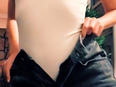 Hot amateur teen butt plug solo play