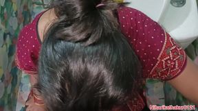 Fuck my indian girlfriend in bathroom orgasm compilation