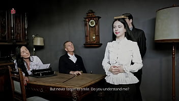 A Maid&acute_s Ordeal - Judith is given her maid&#039_s outfit and gets spanked while she has to balance the houses&acute_s rule book on her head and present herself to her superiors with a permanent smile (TRAILER)