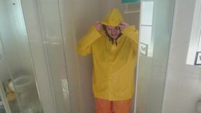 Rainwear and Getting Wet in the Shower