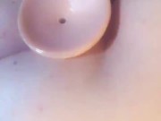Sneak peak with my dildo
