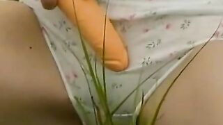 Unshaven Babe's Intimate Nighttime Pleasure Session - Amateur Fingering & Vibrator Organic Climax