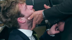 Thomas Thunder pounds doggystyle bearded young coworker