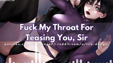 My Throat Teasing Sir Facefuck Ready For Cum Now