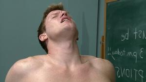 Men: Tutor Teaches Twink to Throat