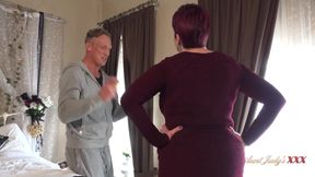 AuntJudysXXX - Busty Mature MILF Layla Bird Fucks the Carpet Man
