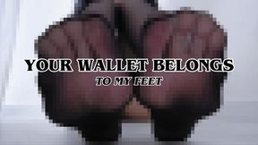 YOUR WALLET BELONGS TO MY FEET