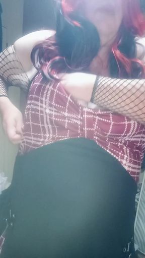 Showing off some outfits I'm wearing in some upcoming videos starting October 1st.