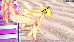 Marie Rose's beachy bachelorette bash: sloppy sex in skimpy swimwear