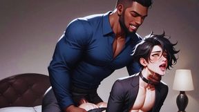 asian femboy gets fucked in the ass by bbc building manager. anime hentai pinoy