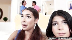 ”Dad gives a teen gamer another joystick to play with”