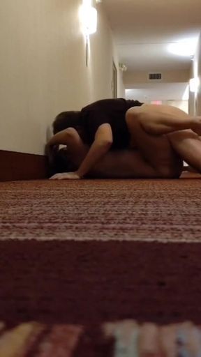 Emotional moment from &quot;Scared sex in hotel hallway&quot;