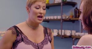 Stepmom Ryan is more han willing to teach her stepdaugter Freya about tips