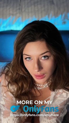 Sweet babe Mic Pumping Your Cock