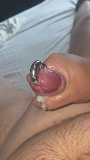 No lubricant needed. Excessive amounts of pre-cum.