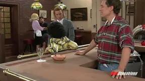 Excited Guy Gets To Fondle His Bar Crush's Big Tits In A Hot Close-Up Shoot