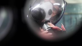 Gas Mask Respirator Breath Play - Complete Femdom Control