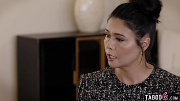 Asian MILF Dana Vespoli deepthroats then rides cock doggystyle