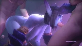 World of Warcraft - Jaina Really Let Her Guard Down (A XXX Parody)