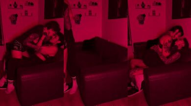 Passionate Lesbian Making Out With Deep Tongue Kissing Between Verified Wlw Couple