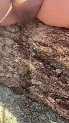 Public beach Outdoors wanted to pee, almost peed himself while I restrained him. I had to pee my hairy pee in the&hellip;   Clip 1