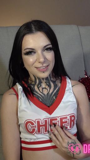 Sammy Seduces the Coach as a Cheerleader to Make the Team - (dreamgirls in Socks)