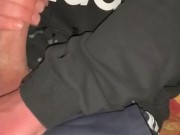almost got caught by my neighbor on the terrace. no cum (Part 2)