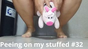 Peeing on my stuffed #32