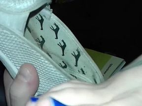 Sweaty whore shoe removal