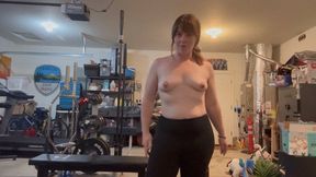 Upper Body Weight Lifting Topless Workout